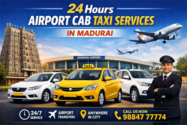 Madurai Airport Taxi, Madurai in Travels, Sedan Taxi in Madurai