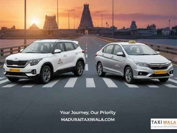 Car Rental in Madurai, Nearby Taxi Service
