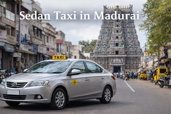 Nearby Taxi Service, Sedan Taxi in Madurai