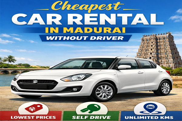 Cheapest car rental in madurai without driver, Nearby Taxi Service, Car Rental in Madurai